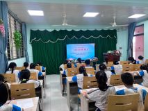 Hội thi viết chữ đẹp của học sinh