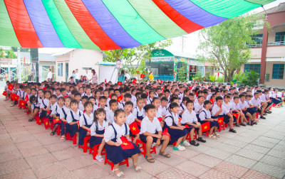 TRƯỜNG TIỂU HỌC VÕ THỊ SÁU TỔ CHỨC KHAI GIẢNG NĂM HỌC 2025-2026