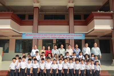 Ngày 17-18/3/2026, trường Tiểu học Võ Thị Sáu đón đoàn Đánh giá ngoài khảo sát chính thức.